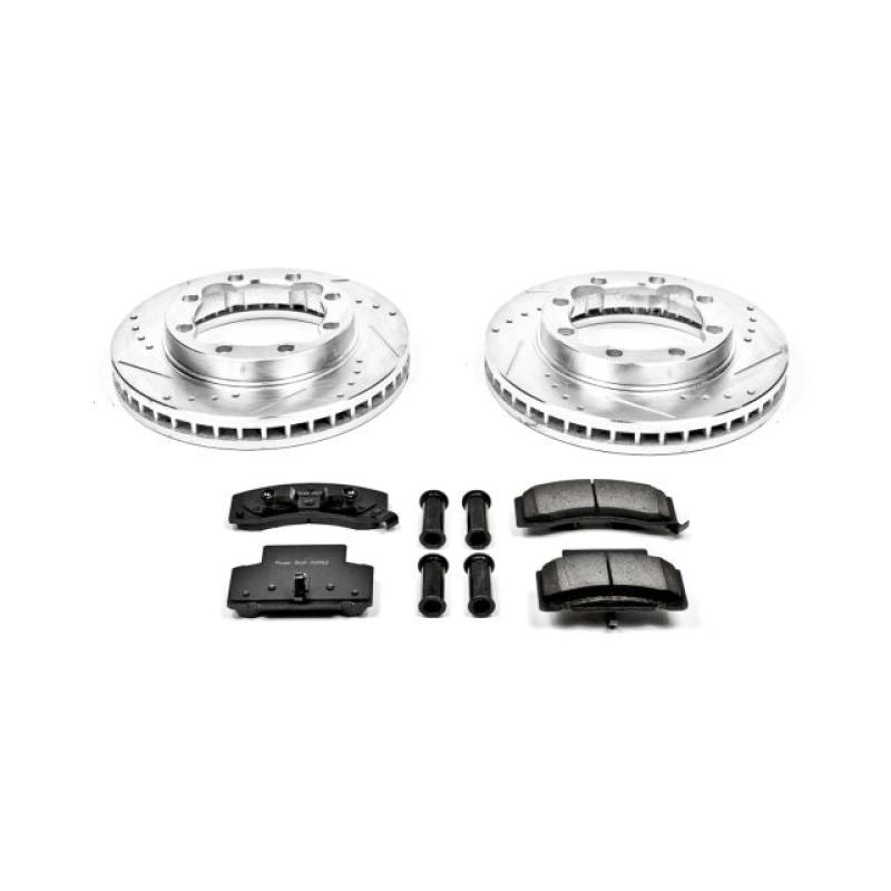 Power Stop 90 - 00 Chevrolet K3500 Front Z23 Evolution Sport Brake Kit - My Store
