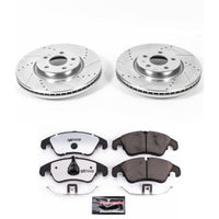 Power Stop 12 - 16 Audi A4 Front Z26 Street Warrior Brake Kit - My Store