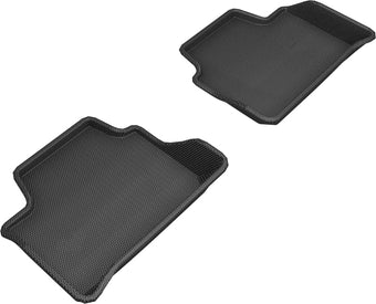 compare product 3D MAXpider 2019-2020 BMW 3 Series (G20) Kagu 2nd Row Floormats - Black