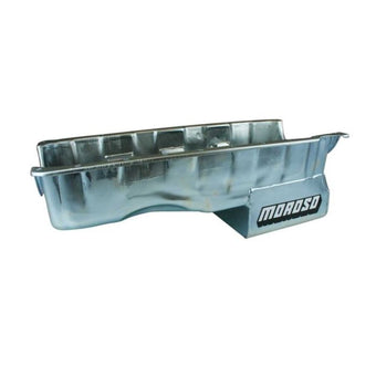 compare product Moroso BBC Gen 5 Gen 6 8in Deep Windage Tray (No Scraper) Oil Pan