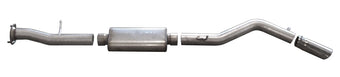 compare product Gibson 08-09 Hummer H2 Base 6.2L 3.5in Cat-Back Single Exhaust - Stainless