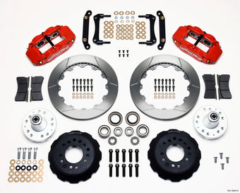 compare product Wilwood Narrow Superlite 6R Front Hub Kit 12.88in Red 70-78 Camaro (*Line Kit Needed*)