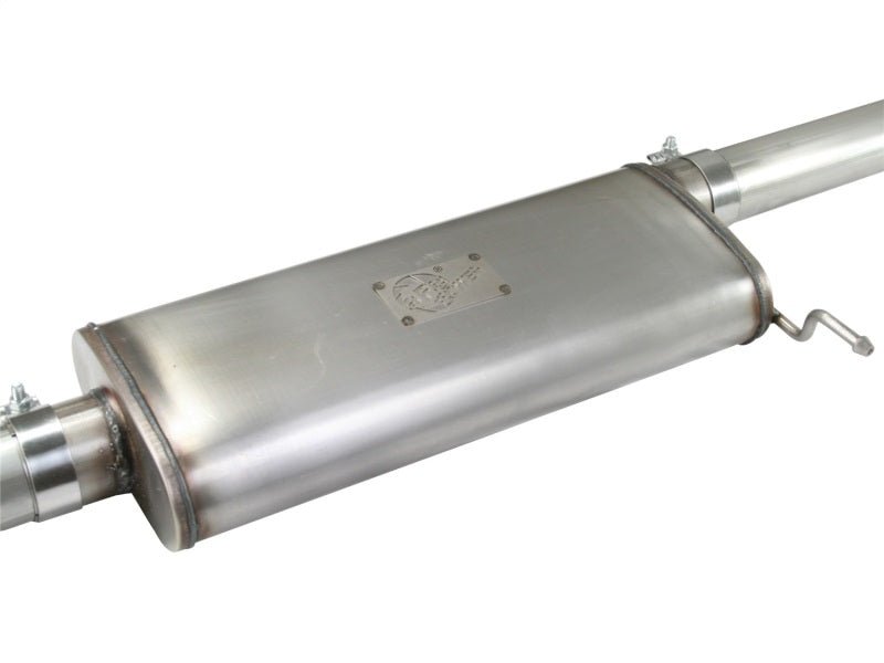 aFe MACHForce XP Exhaust SS - 409 Cat - Back w/ 304SS Black Tip 04 - 07 GM Trucks 1500 V6/V8 - My Store