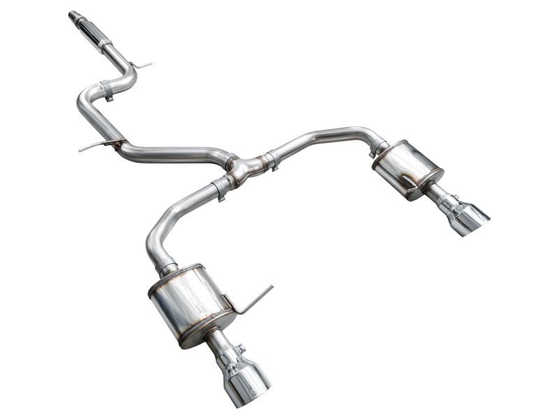 AWE Tuning 22 - 25 Volkswagen Jetta GLI Touring Edition Exhaust - Chrome Silver Tips - My Store