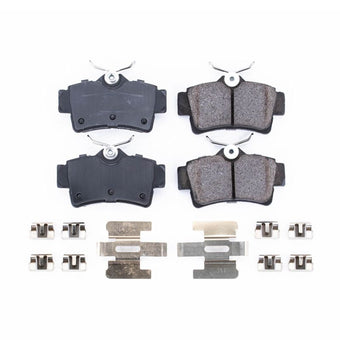 compare product Power Stop 94-04 Ford Mustang Rear Z17 Evolution Ceramic Brake Pads w/Hardware