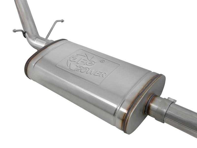 aFe Vulcan Series 3in 304SS Exhaust Cat - Back w/Blk Tip 2019 GM Silverado/Sierra 1500 V6 - 4.3L/V8 - 5.3L - My Store