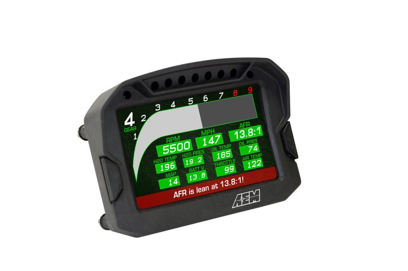 AEM CD - 5G Carbon Digital Dash Display w/ Interal 10Hz GPS & Antenna - My Store