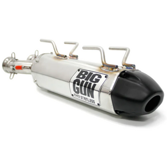compare product Big Gun 12-14 Arctic Cat Wildcat 1000i H.O./4/X EXO Stainless Slip On Exhaust
