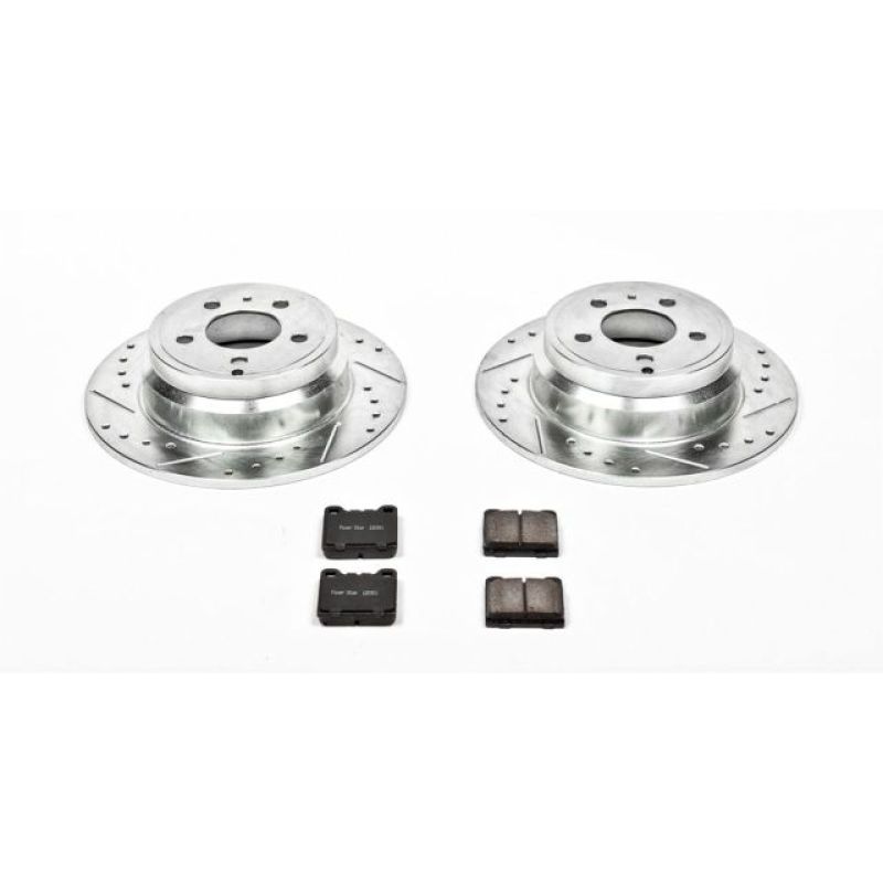 Power Stop 94 - 97 Volvo 850 Rear Z23 Evolution Sport Brake Kit - My Store