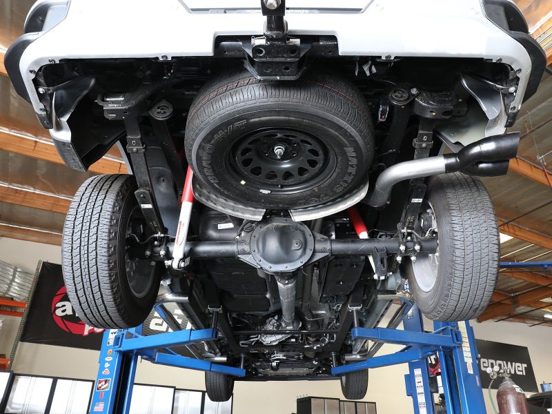 aFe Rebel XD Series 3in 304SS DPF - Back 20 - 21 GM Trucks L6 - 3.0L (td) LM2 - Dual Black Tip - My Store