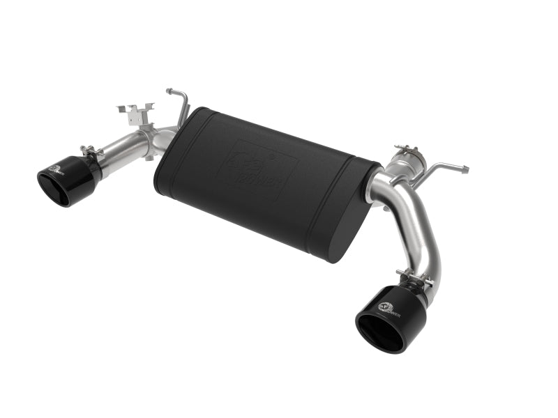 aFe MACHForce XP 3in to 2.5in 304 SS Axle - Back Exhaust w/ Black Tips 14 - 16 BMW M235i - My Store
