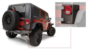 compare product Bushwacker 07-18 Jeep Wrangler Trail Armor Rear Corners - Black