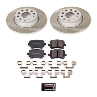 compare product Power Stop 09-10 Volkswagen Tiguan Rear Semi-Coated Rotor Kit