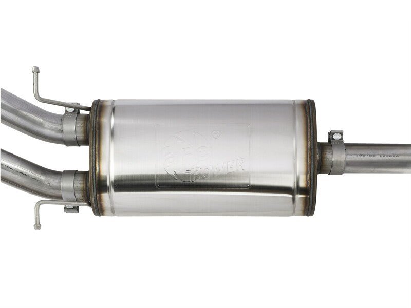 aFe Apollo GT Series Cat - Back Exhaust GM Trucks 09 - 18 V6 - 4.3L/V8 - 4.8/5.3L - Dual Rear Exit Polish Tips - My Store