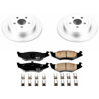 compare product Power Stop 96-00 Plymouth Breeze Rear Z17 Evolution Geomet Coated Brake Kit