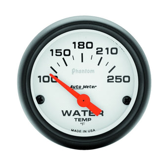 compare product Autometer Phantom 52mm 100-250 Deg F Electronic Water Temp Gauge