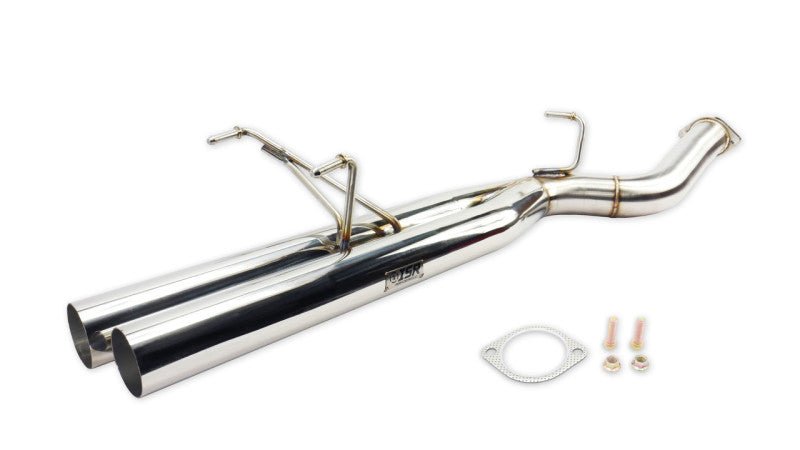 ISR Performance Series II - EP Dual Rear Section Only - 89 - 94 Nissan 240sx (S13) - My Store