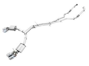compare product AWE Tuning Audi B9 S5 Sportback Touring Edition Exhaust - Non-Resonated (Silver 102mm Tips)