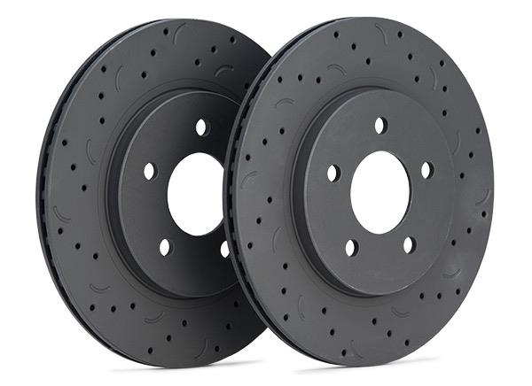 Hawk Talon 1999 Audi TT From 3/99 Drilled and Slotted Rear Brake Rotor Set - My Store