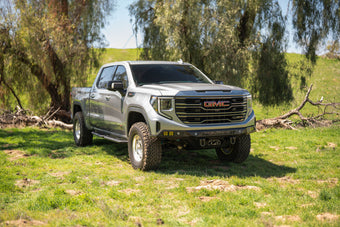 compare product DV8 Offroad 2022+ GMC Sierra 1500 (Excl. AT4X & Diesel Models) Offroad Spec Series Front Bumper