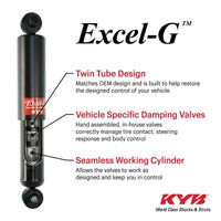 KYB Shocks & Struts Excel - G Rear CHEVROLET Silverado C and R - Series 1/2 Ton (2WD) 2004 - 07 K and V - My Store
