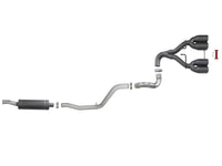 aFe Rebel Series 2.5in. 304 SS C/B Exhaust System 2018 Jeep Wrangler (JL) V6 - 3.6L - Black Tip - My Store
