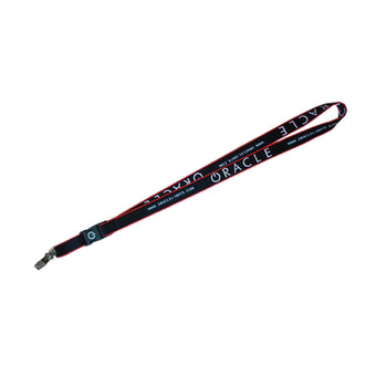 compare product Oracle Lanyard - Red/Black
