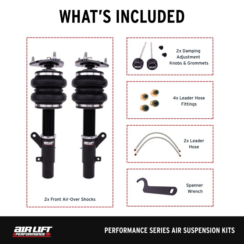 Air Lift 15 - 20 Acura TLX / 13 - 17 Honda Accord Front Performance Air Suspension Kit - My Store