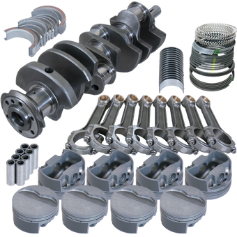 compare product Eagle Pontiac 400 4.250in Crank 6.800in I-Beam Rods -6cc Flat Top 4.155in Pistons Rotating Assembly