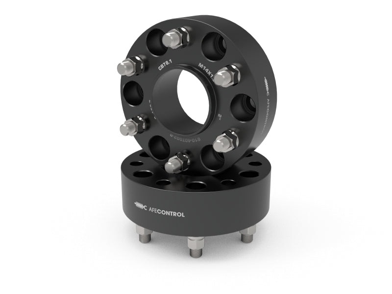 aFe CONTROL Wheel Spacers Chevrolet 1500 19 - 25 6x5.5mm CB 78.1mm 2 IN Thickness - My Store