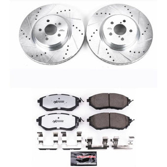 compare product Power Stop 14-18 Subaru Forester Front Z26 Street Warrior Brake Kit