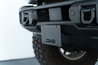 compare product DV8 Offroad 21-23 Ford Bronco Capable Bumper Front License Plate Mount