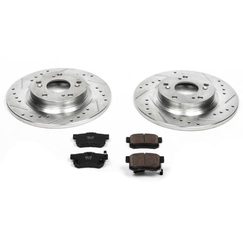 Power Stop 00 - 09 Honda S2000 Rear Z23 Evolution Sport Brake Kit - My Store