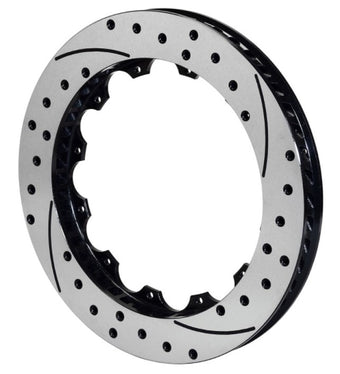 compare product Wilwood Rotor-GT60 SPC-37-LH-Drill-Blk 16.00 x 1.38 - 12 on 10.75in