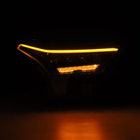 AlphaRex 22 - 23 Toyota Tundra NOVA - Series Headlights Alpha - Black w/Amber DRL - Req 810029 OR 810030 - My Store