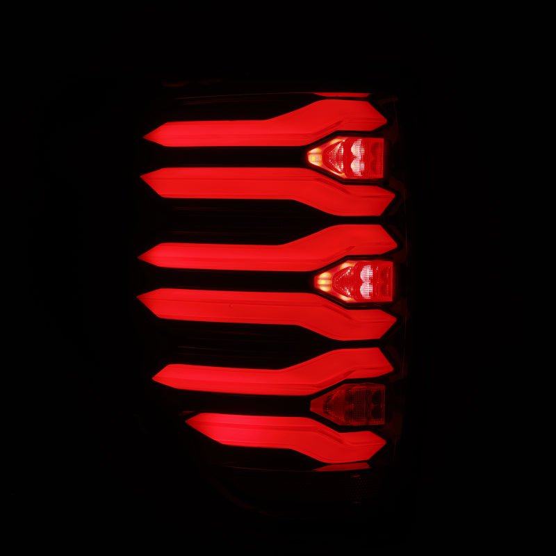 AlphaRex 09 - 14 Ford F150 LUXX LED Taillights - Black/Red Housing - My Store