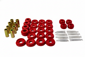 compare product Energy Suspension 10-24 Toyota 4Runner Rear Control Arm Bushing Set - Red