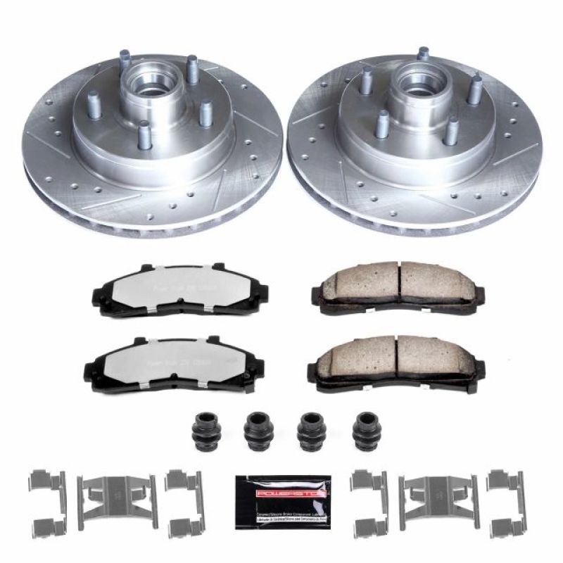 Power Stop 95 - 97 Ford Ranger Front Z36 Truck & Tow Brake Kit - My Store