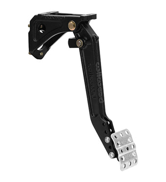 compare product Wilwood Adjustable Single Clutch Pedal - Swing Mount - 6.25-7:1