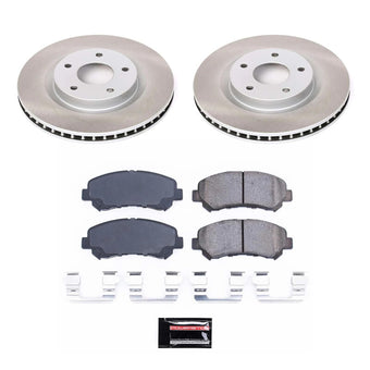 compare product Power Stop 14-15 Nissan Rogue Select Front Semi-Coated Rotor Kit