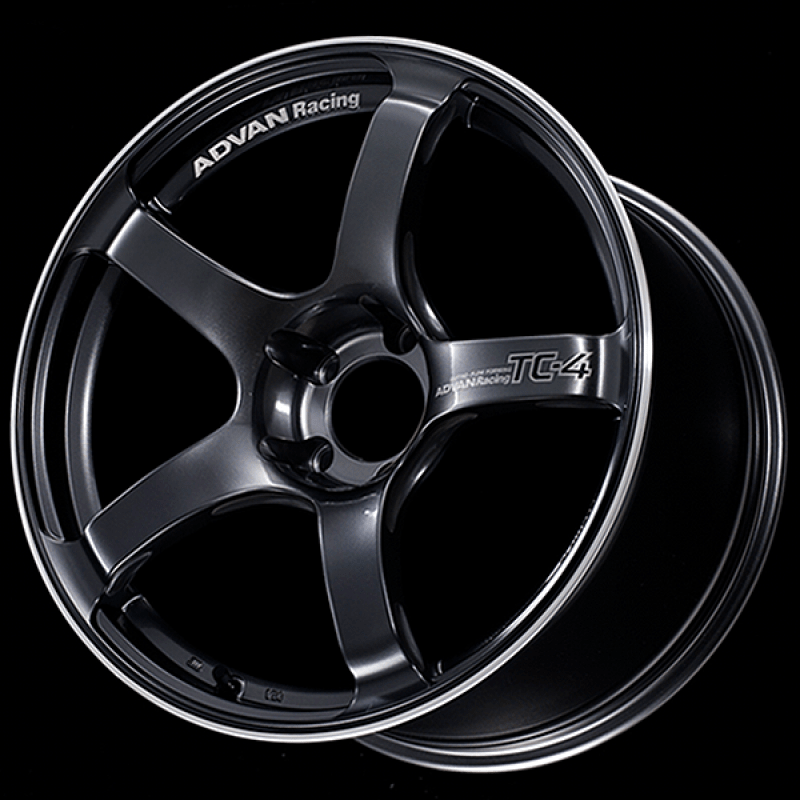 Advan TC4 16x8.0 / +38 Offset / 4x100 / 73mm Bore / Racing Gunmetallic and Ring - My Store