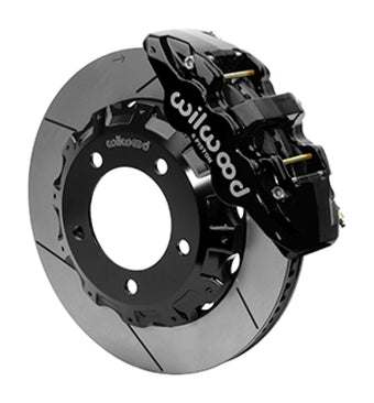 compare product Wilwood AERO6 Front Brake Kit Black 14.25in 2016-2018 Toyota Land Cruiser (J200) w/ Lines
