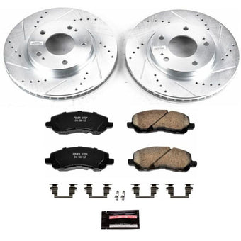 compare product Power Stop 01-05 Chrysler Sebring Front Z23 Evolution Sport Brake Kit
