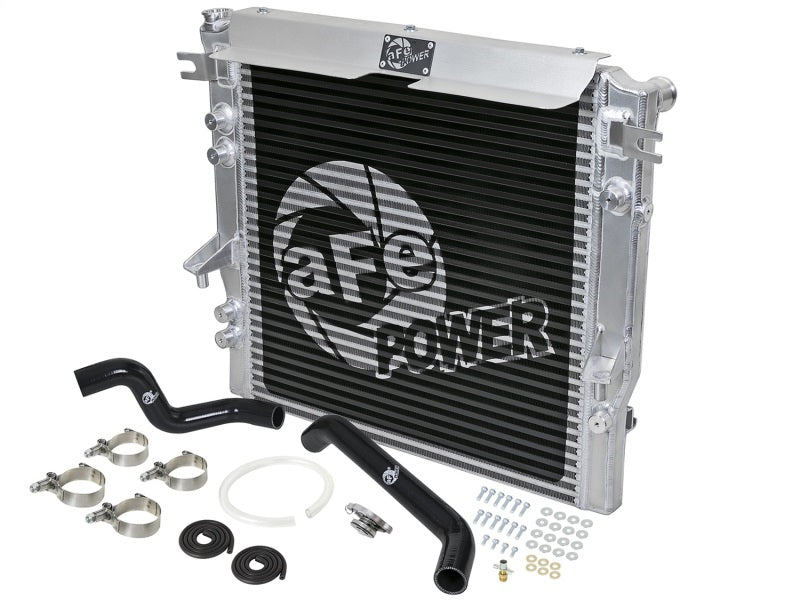 aFe BladeRunner GT Series Bar and Plate Radiator w/ Black Hoses 07 - 11 Jeep Wrangler (JK) V6 3.8L - My Store