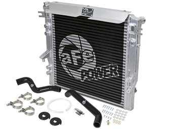 compare product aFe BladeRunner GT Series Bar and Plate Radiator w/ Black Hoses 07-11 Jeep Wrangler (JK) V6 3.8L