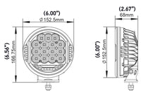 Hella 500 LED Driving Lamp - Single - My Store