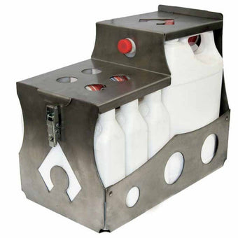 compare product Artec Industries Racing Quart Crate - 6 Qts Brake P/S 2 Gallons