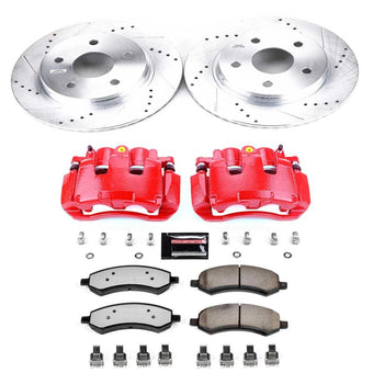 compare product Power Stop 19-21 Ram 1500 Classic Front Z36 Truck & Tow Kit w/Cals