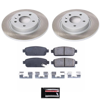 compare product Power Stop 11-15 Chevrolet Volt Rear Semi-Coated Rotor Kit