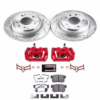 compare product Power Stop 91-95 Acura Legend Rear Z26 Street Warrior Brake Kit w/Calipers